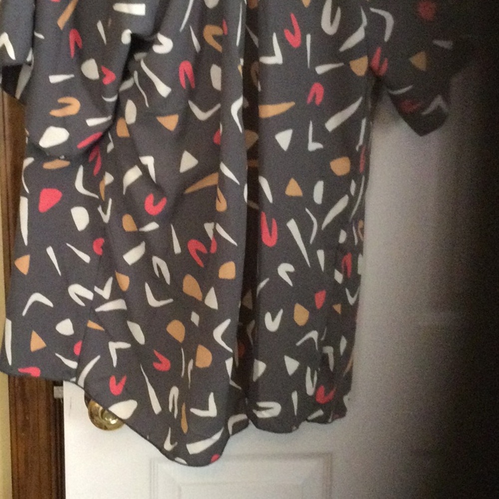 Abstract Patterned Kimono NWOT - Picture 3 of 6